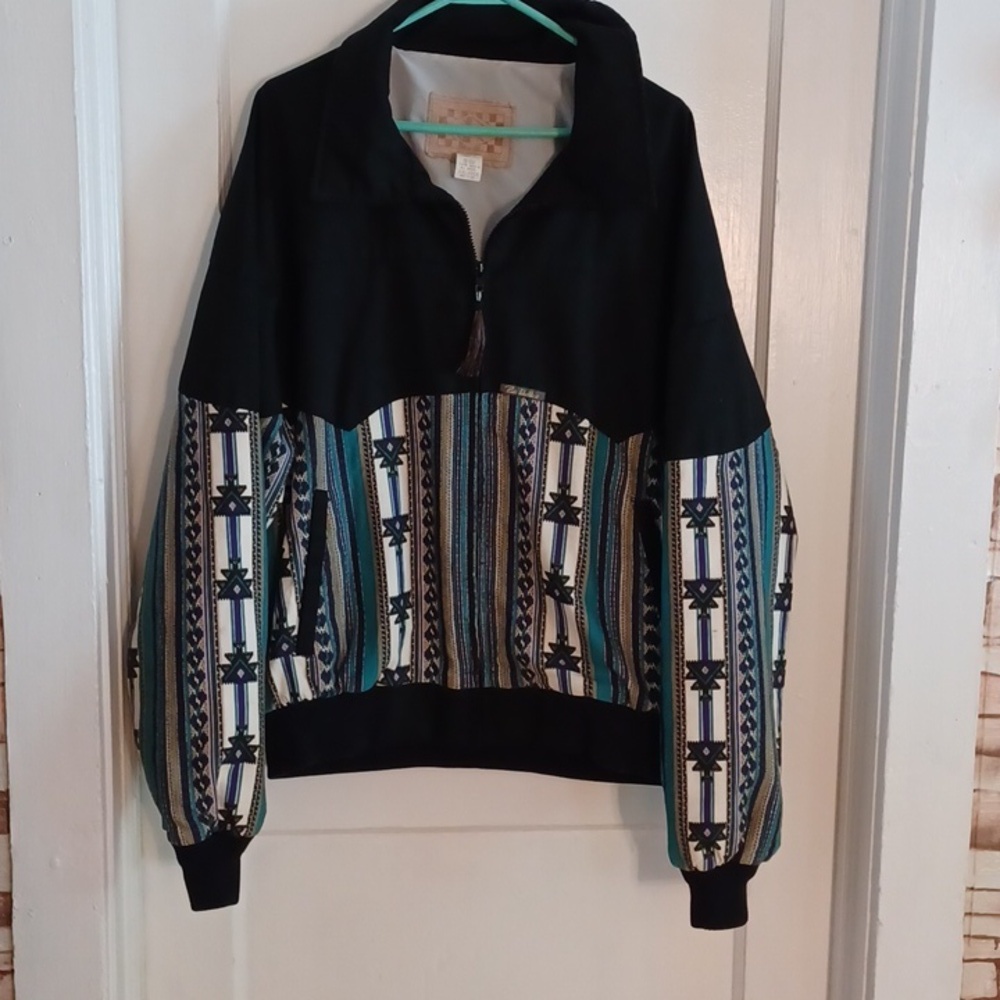 Rodi Walker southwestern design Jacket 1990's men's size XXLARGE